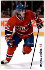 2013-14 Montreal Canadiens Postcards Daniel Briere #NNO