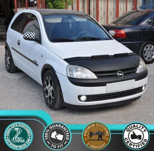 Auto Motorhaubenbra für Vauxhall Opel Corsa C 2001 2002 2003 2004 2005 2006 - Bild 1 von 23