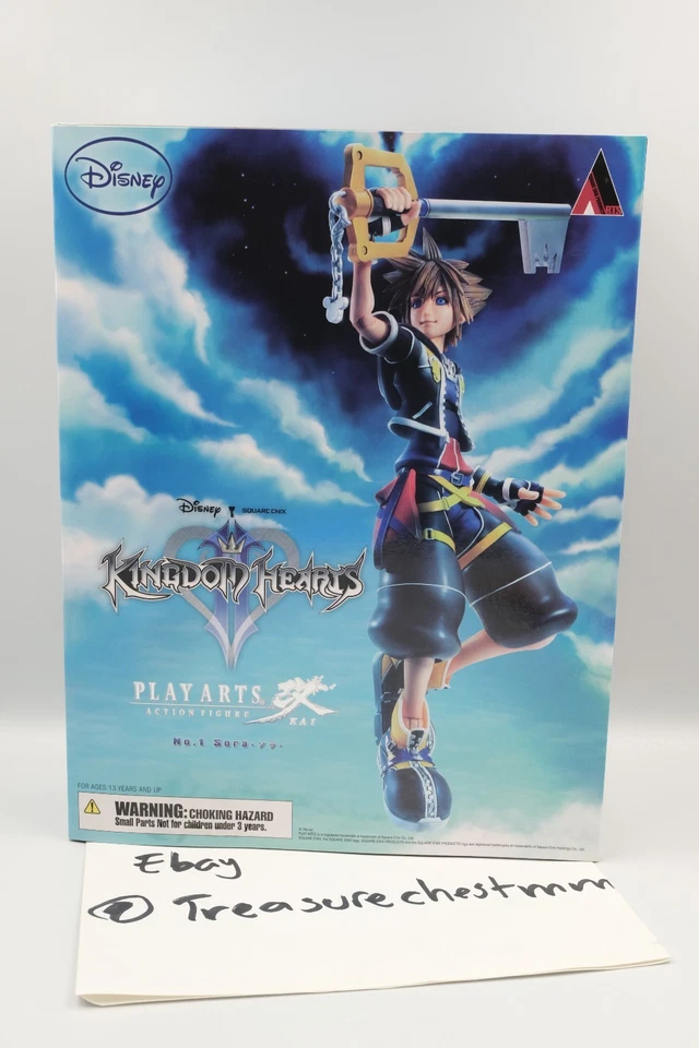 Square Enix Kingdom Hearts II Sora Play Arts Kai Action Figure 561