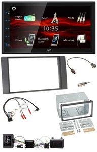 JVC USB Bluetooth Lenkrad DAB 2DIN Autoradio für Ford Kuga 08-12 anthrazit - Bild 1 von 12