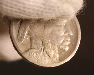 1918/7-D Denver Mint Buffalo Nickel - Restored Date - Key Overdate!! (#PP01-016) - Picture 1 of 22