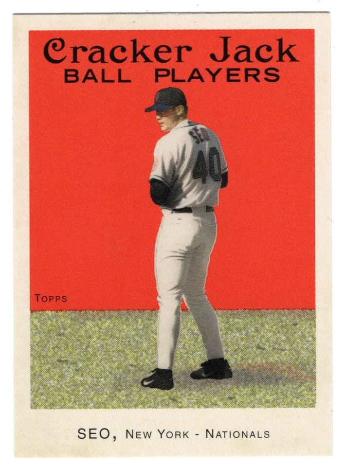 Jae Weong Seo - New York Mets - 2004 Topps Cracker Jack Baseball # 132 Mint - Image 1 of 1