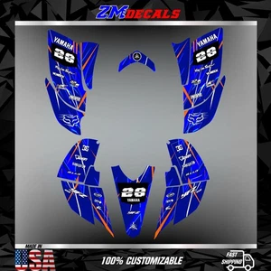 Yamaha YFZ 450 Graphics Kit 2003 2004 2005 2006 2007- 2008 Decals Stickers Atv - Picture 1 of 6