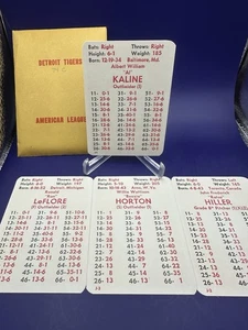 Detroit Tigers 1974 APBA 24 (20+4 XB) Card Team Set - NM/MT - KALINE - LOLICH - Bild 1 von 2