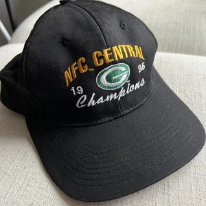 Gorra Snapback 1995 NFL Green Bay Packers NFC Central Champions de colección - Imagen 1 de 4