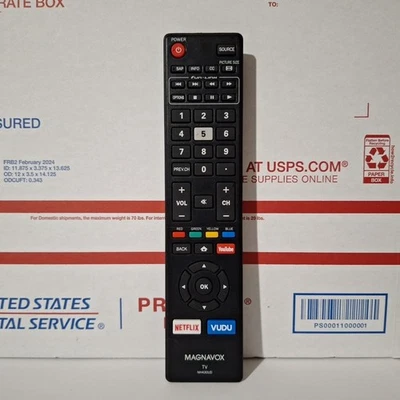 Original OEM MAGNAVOX NH430UD TV Remote Control Television - Image 1 of 4