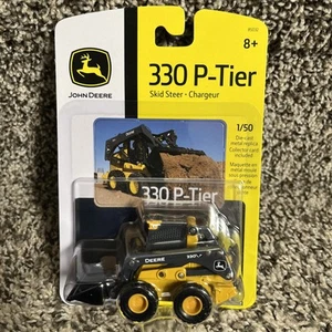 Minicargadora John Deere Modelo 330 P-Tier 2025 ERTL 1:50 ¡NUEVA!! - Imagen 1 de 3