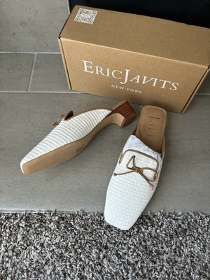 Stylish Eric Javits mules size 10 PREOWNED (tried on only) - Image 1 of 4
