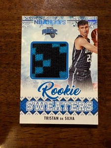 2024-25 Panini Hoops - Rookie Sweaters Tristan Da Silva #RSW-TDS MEM/RC Magic - Picture 1 of 3