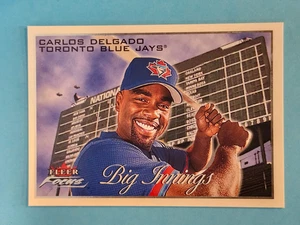 2001 Fleer Focus Big Innings Carlos Delgado Toronto Blue Jays #8 ⚾ - Picture 1 of 2