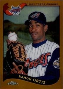 2002 Topps Chrome Gold Refractors #149 Ramon Ortiz  - Bild 1 von 2