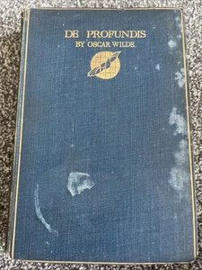 De Profundis Oscar Wilde 1905 3rd Edition Hardback Book - Imagen 1 de 18