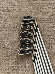 Nickent 3DX RC Iron Set 5-PW SW Ladies Women’s L Flex graphite 55g SR 2.5 RH EUC - Picture 1 of 11