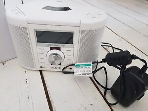 Pure Chronos Cd 2 DAB/FM Radio Alarm Clock CD Player with Remote Control - VGC