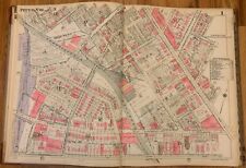 1939 SHADYSIDE PITTSBURGH PENNSYLVANIA CENTRE AV TO HARRIET ST ATLAS MAP