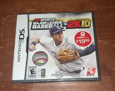 Major League бейсбол 2K10 (Nintendo DS, 2010) новый! ЗАПЕЧАТАННЫЙ!  - Изображение 1 из 3