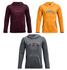 Nueva con etiquetas Sudadera con capucha de lana Under Armour Mission para niños 8-20 3 colores - Imagen 1 de 5