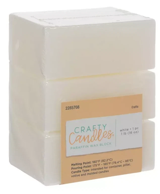 Crafty Candles Paraffin Wax Block Unscented 16 oz New - Image 1 of 1