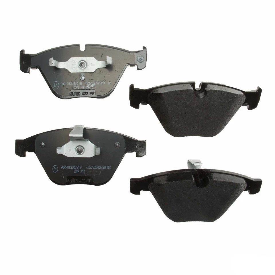 BMW 530i 550i 650i 745i 760i Front Brake Pad Set OEM JURID Pads  - Image 1 of 1