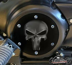 Suzuki Boulevard M109R custom Aluminum Derby Clutch Cover Fits 2006-UP PUNISHER - Picture 1 of 1