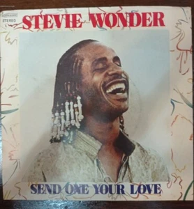 STEVIE WONDER "SEND ONE YOUR LOVE" 45 GIRI NUOVO - Foto 1 di 1