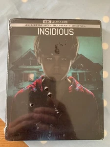INSIDIOUS - 4K UHD DOLBY VISION ATMOS BLURAY STEELBOOK USA import READ - Picture 1 of 2