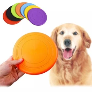 1pcs Funny Flying Saucer Dog Training Supplies Toy Game Flying Resistant Chew Di - Picture 1 of 6