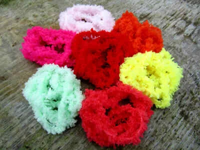 Irish Fly Supplies 3 Core Fluffy Egg egg yarn Variety Pack 7 colours, Egg flies