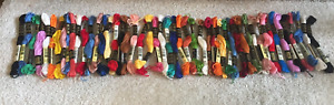 50 Unused Skeins DMC Embroidery Floss Thread Variety of Colors Lot #2 FREE SHIP