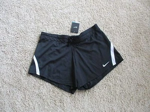 BNWT Women's Nike Infiknit Mid Dri-FIT Workout Shorts, Size XL, Logo, $30 - Picture 1 of 12