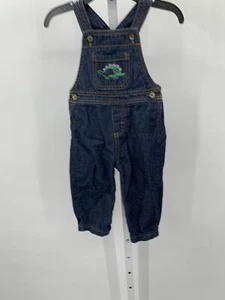 DINOSAUR DENIM OVERALLS - Picture 1 of 2