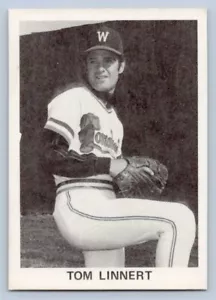 Tom Linnert 1976 TCMA Williamsport Tomahawks Minor League Baseball Card - Picture 1 of 2