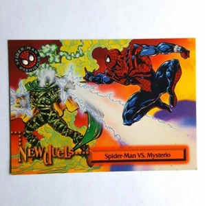 1996 Spider-Man Premium #52 Spider-Man VS. Mysterio (in rilievo) - Foto 1 di 2