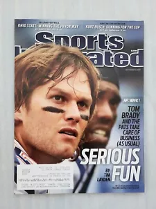 20.09.2010 Sports Illustrated Serious Fun - Tom Brady and the Patriots - Bild 1 von 5