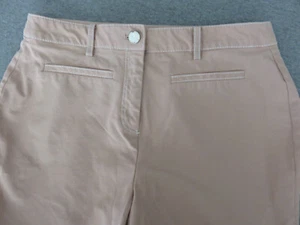 Alfani Cropped Pants size 8P Pink/Peach color Cotton blend - Picture 1 of 7