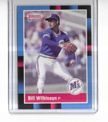 1988 Donruss #568 Bill Wilkinson Seattle Mariners - Image 1 of 2