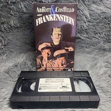 Abbott and Costello Meet Frankenstein VHS Tape Universal Monsters Collection