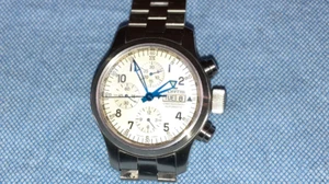 FORTIS B-42 PILOT PROFESSIONAL AUTOMATIC CHONOGRAPH STAINLESS 635.10.12 M - Picture 1 of 10