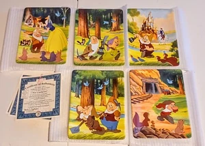 Disney Set Of ~5~ Snow White & the 7 Dwarfs Collector Plates Bradford Exchange - Picture 1 of 2