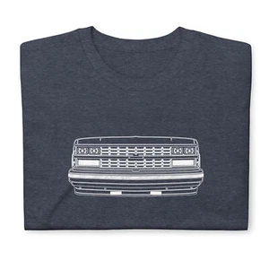 Camiseta estilo suave para Chevrolet 1500 camioneta nariz 1989 propietarios de automóviles regalo de cumpleaños - Imagen 1 de 10