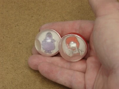 Spinning Tops McDonald's Vintage Ronald McDonald, Grimace RARO Foto 1 de 3