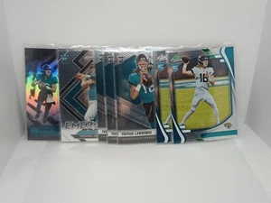 X7 2021 TREVOR LAWRENCE PANINI PRIZM MOSAIC ILLUSION ABSOLUTE ROOKIE RC CARD LOT - Picture 1 of 6