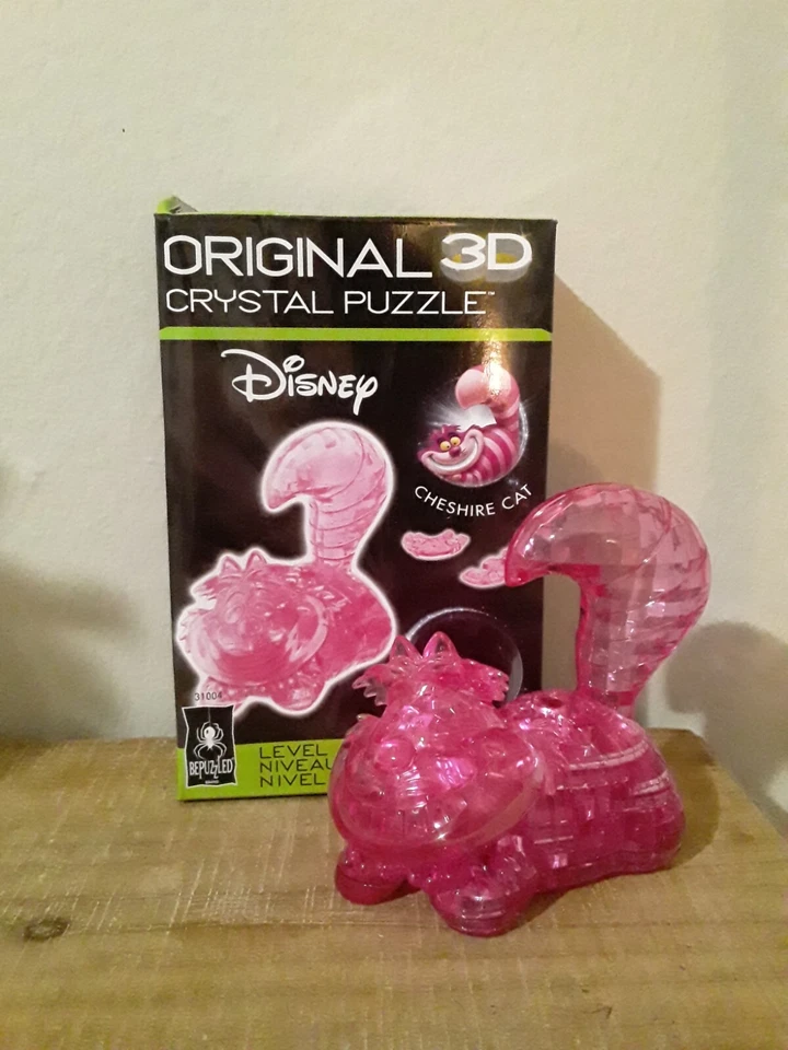 Rompecabezas de gato Cheshire nivel 1 3D desconcertado ligeramente usado Foto 1 de 4