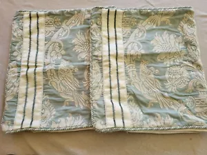 2 Eastern Accent Carlyle Damask King Shams. Amazing! Retail $165 Each! - Picture 1 of 20