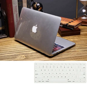 Crystal Hard Case Cover+Keyboard Skin for MacBook  Air Pro 11" 13"14 15 16 - Picture 1 of 34
