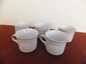Denby Brittany Cups x 5 - Picture 1 of 4