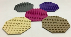eine LEGO® Achteck - Mittelloch-Platte Octagonal 10x10 #89523 - viele Farben - Picture 1 of 26