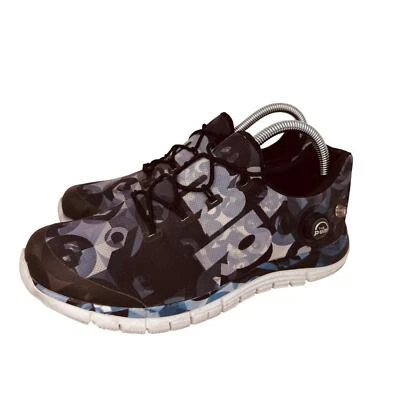Reebok Z Pump Fusion AG Running Shoes Sneakers V66745 Black Grey Womens Size 8.5 - Image 1 of 4