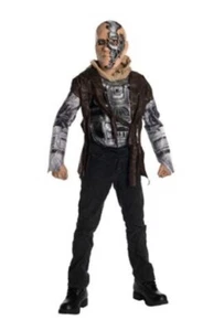 Terminator Costume Kids Halloween Fancy Dress Large 12-14 - Picture 1 of 1