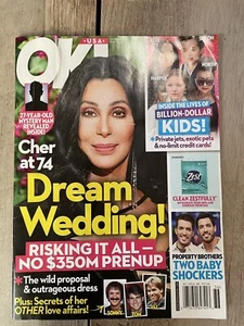 Ok! Magazine Cher At 74 Sep 7, 2020 Issue #36 - Picture 1 of 3